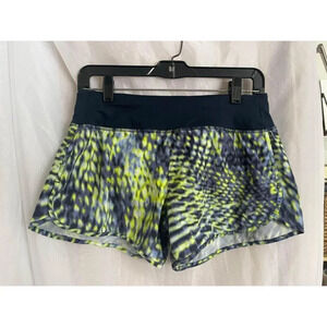 Nike Yellow And Blue dry fit shorts size small #0225